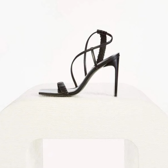 Cult Gaia Abella Black Heels 38.5 - Picture 3 of 11